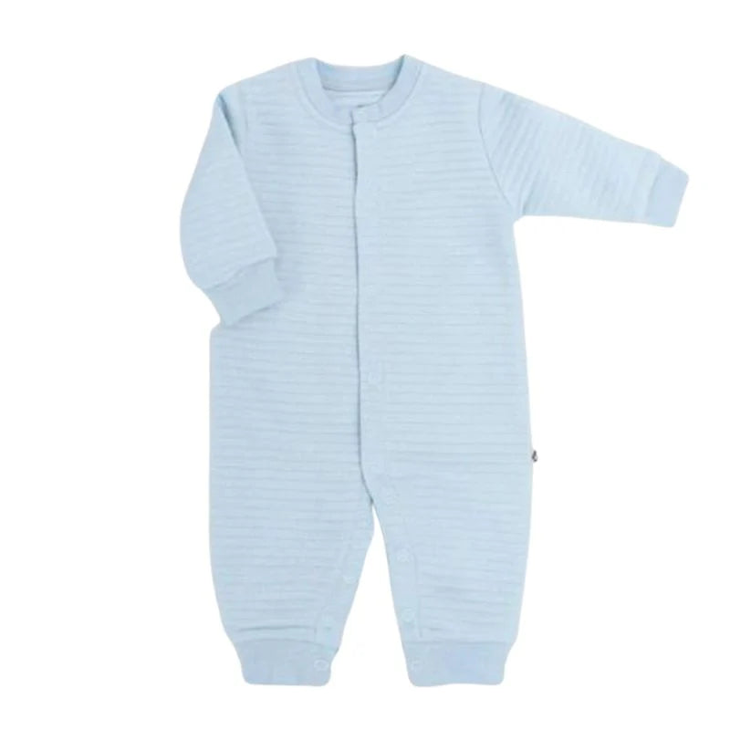 Snugabye Dream Cozy Quilted Jumpsuit 3-6M - Blue