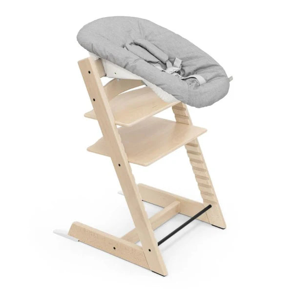 Stokke Tripp Trapp 2 High Chair With New Born Set - Natural