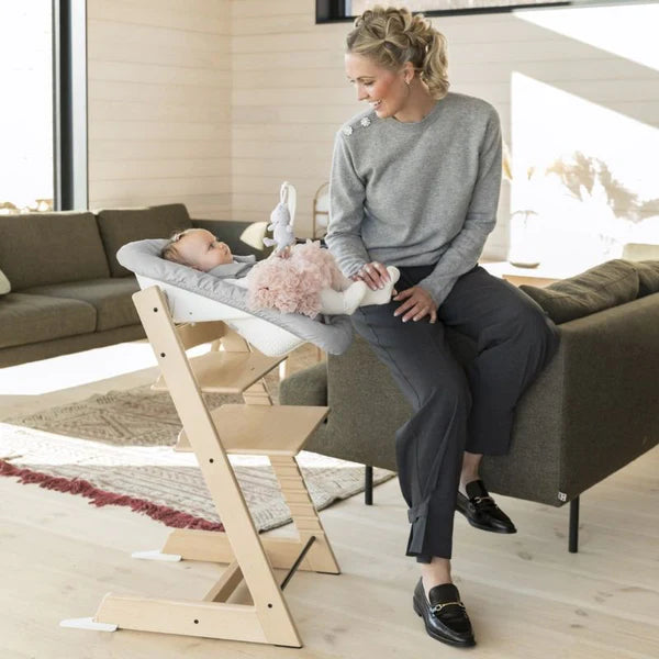 Stokke Tripp Trapp 2 High Chair With New Born Set - Natural