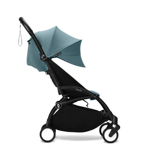 Stokke YOYO3 Stroller from 6 months - Black/Aqua