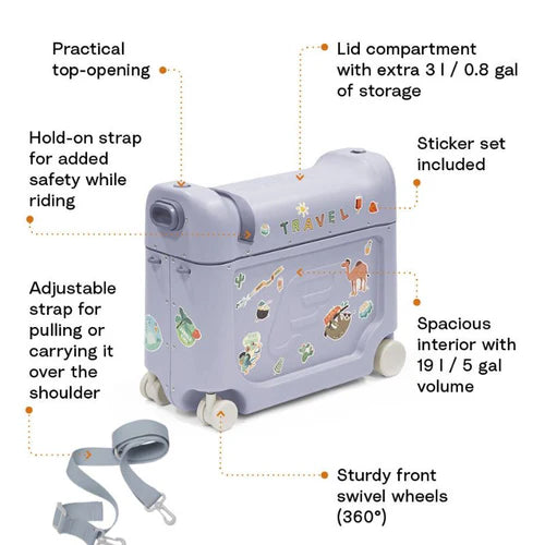 Stokke Jetkids Travel Bundle - Midnight Grey 676805