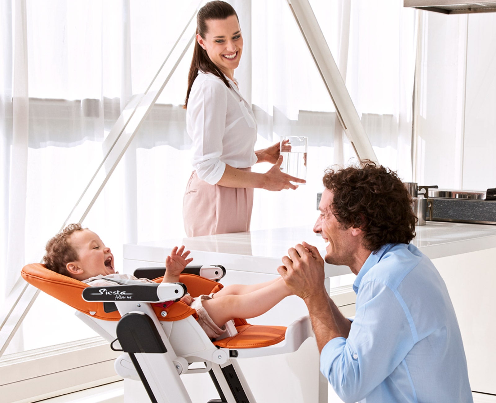 peg perego siesta high chair orange Peg Perego High Chair Siesta