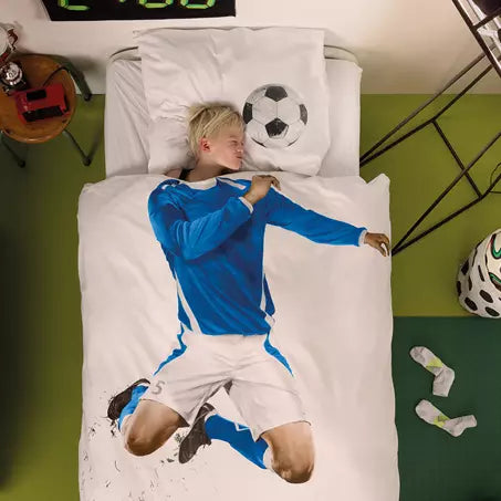 Snurk Duvet Cover Set Twin - Soccer