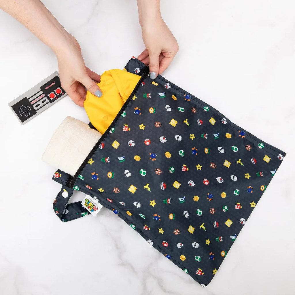 Bumkins Wet Bag - Super Mario Lineup