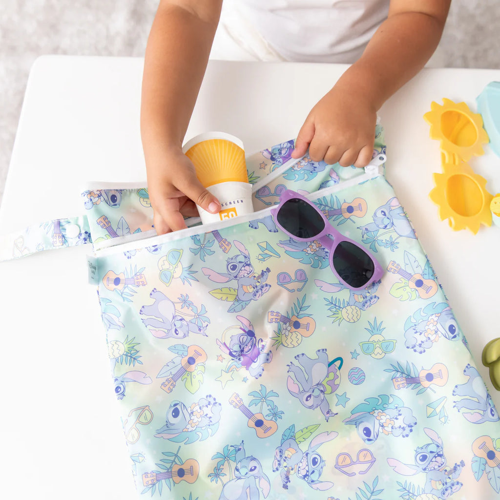 Bumkins Wet/Dry Bag - Aloha Stitch