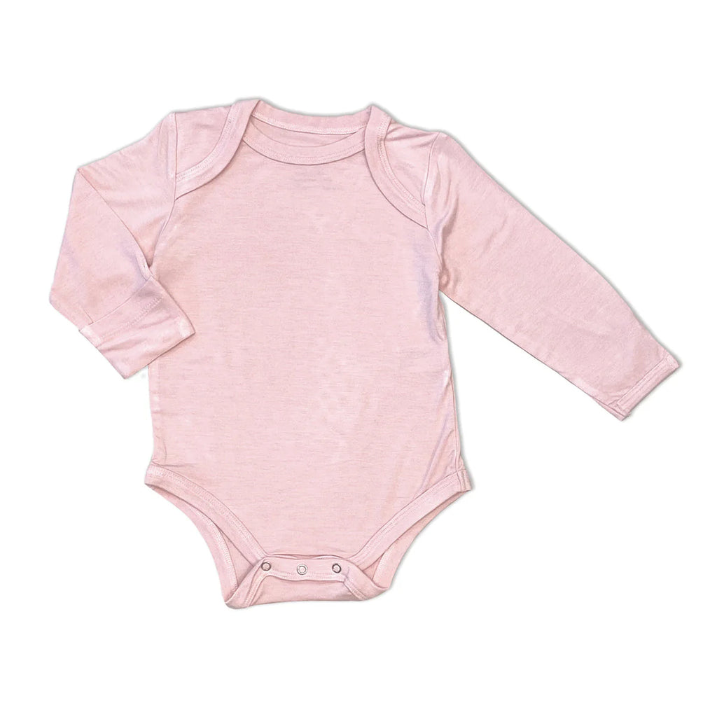 Silkberry Baby Bamboo Long Sleeve Onesie - Teatime