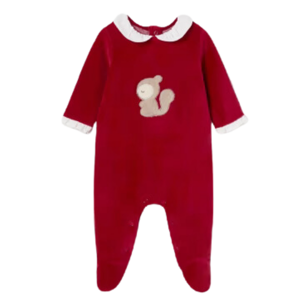 Mayoral Soft bodysuit set - Rojo