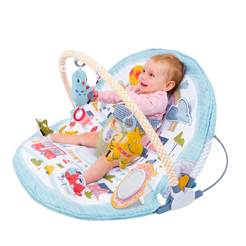 Lay to sit up top play mat