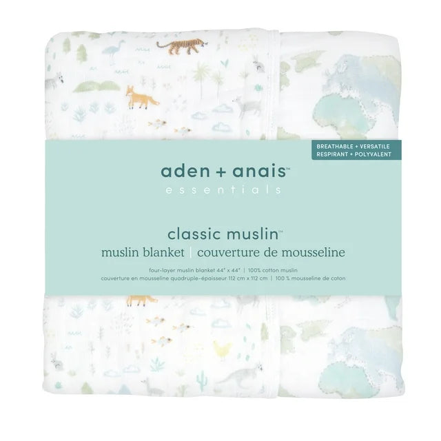 Aden + Anais Muslin Blanket 112x112cm - Ecosphere