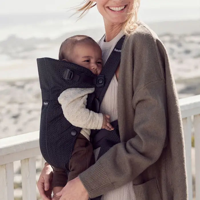 Bjorn Baby Carriar Mini 3D Mesh- Gray Beige