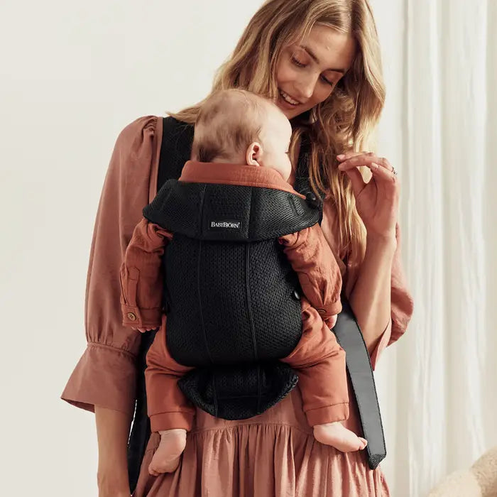 Bjorn Baby Carriar Mini 3D Mesh- Gray Beige