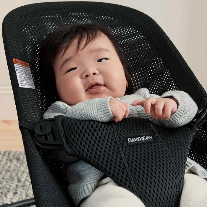BabyBjorn Bouncer Bliss - Gray Beige