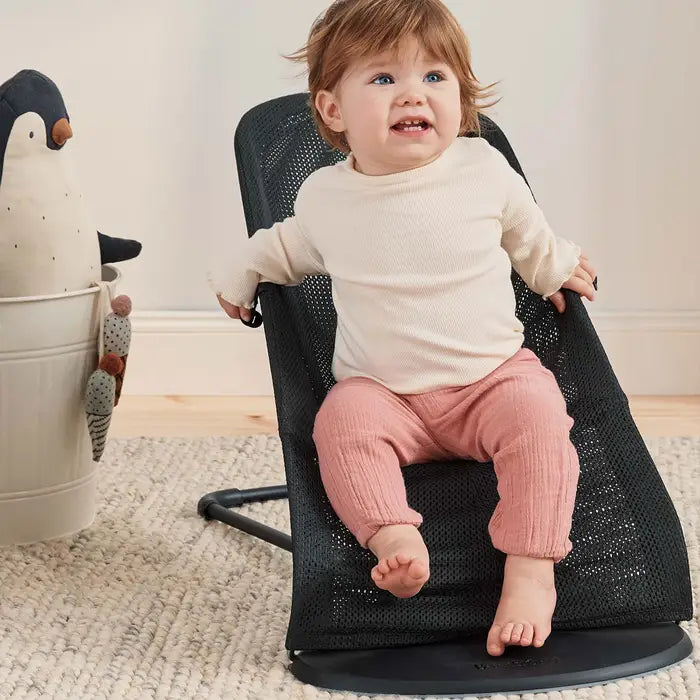 BabyBjorn Bouncer Bliss - Gray Beige