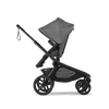 Bugaboo Kangaroo Seat Complete NA - Black/Moon Grey-Moon Grey