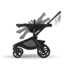 Bugaboo Kangaroo Seat Complete NA - Black/Moon Grey-Moon Grey