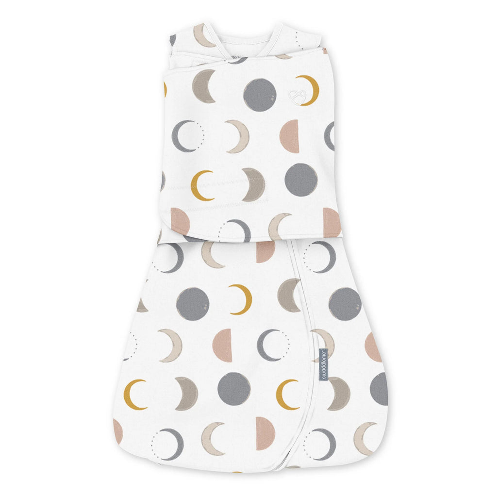 SwaddleMe Stage 2 Arms Free Convertible - Luna 3-6M – Babyrama.ca