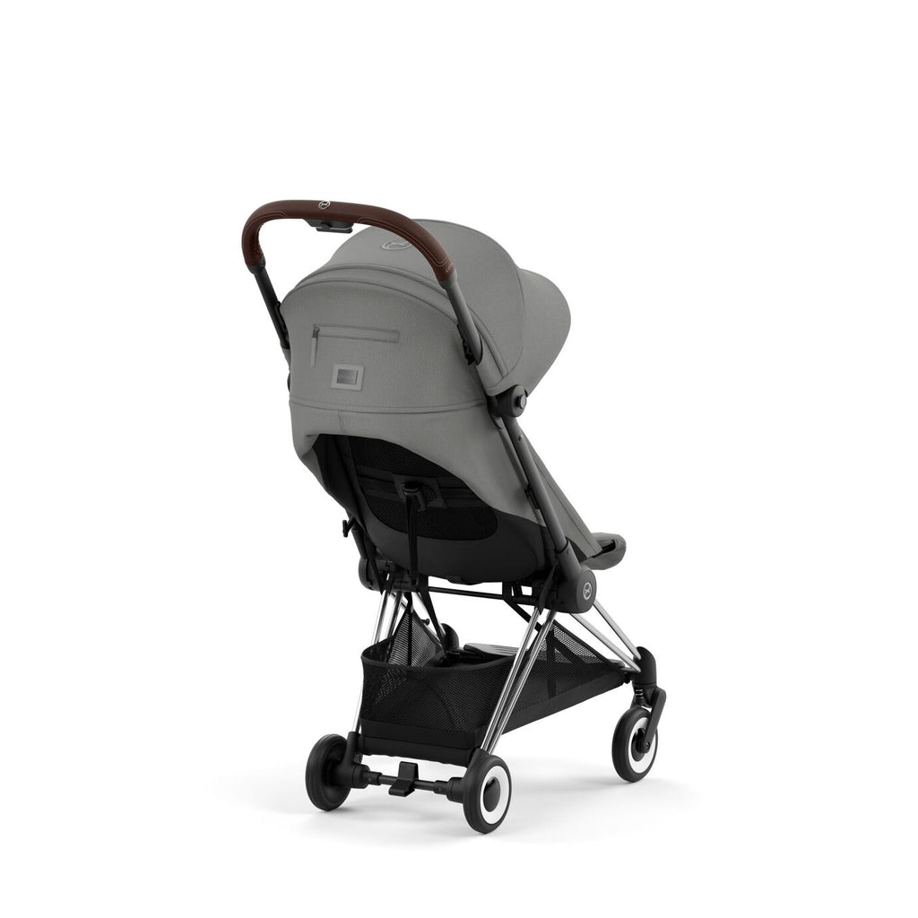 Cybex Coya Ultra-compact Stroller Chrome Frame - Mirage Grey