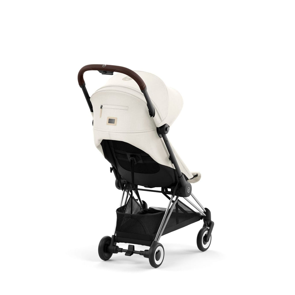 Cybex Coya Ultra-compact Stroller Chrome Frame - Off White