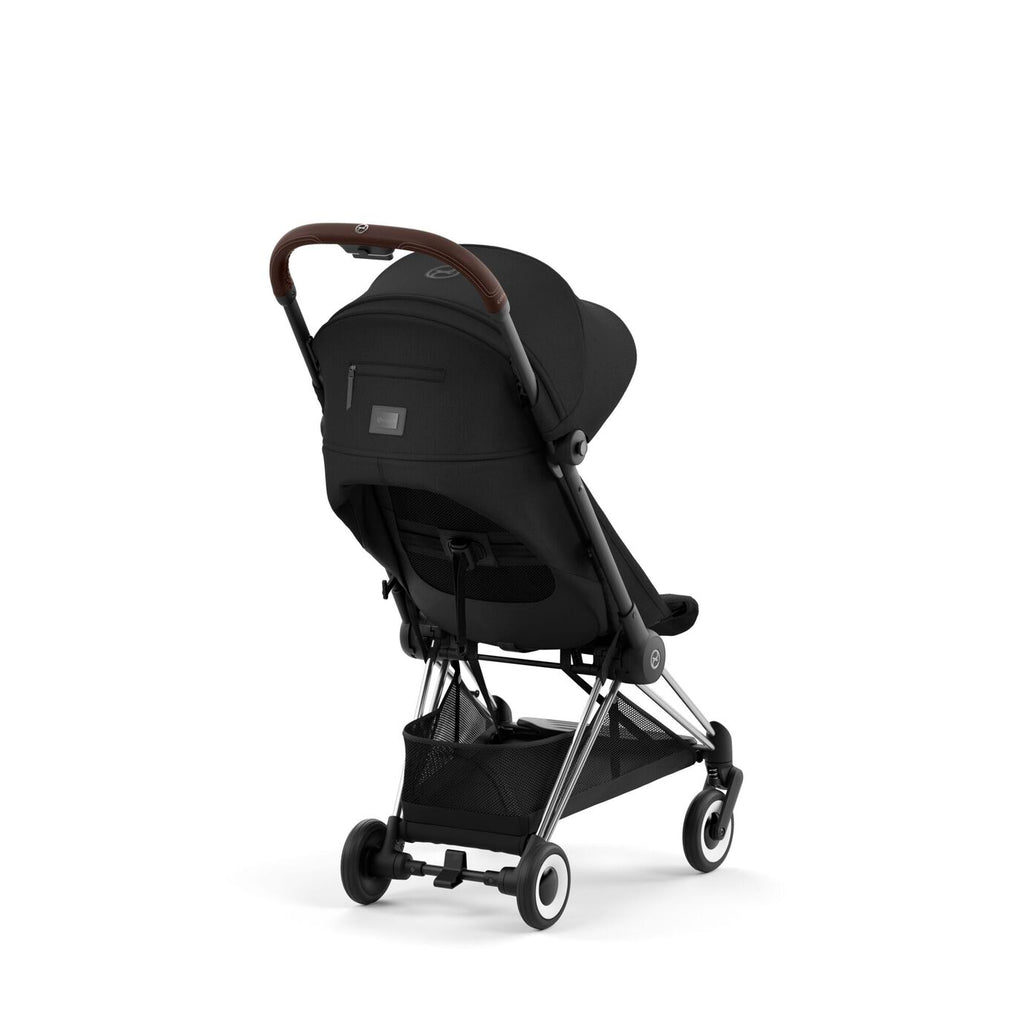 CyCybex Coya Ultra-compact Stroller Chrome Frame - Sepia Black