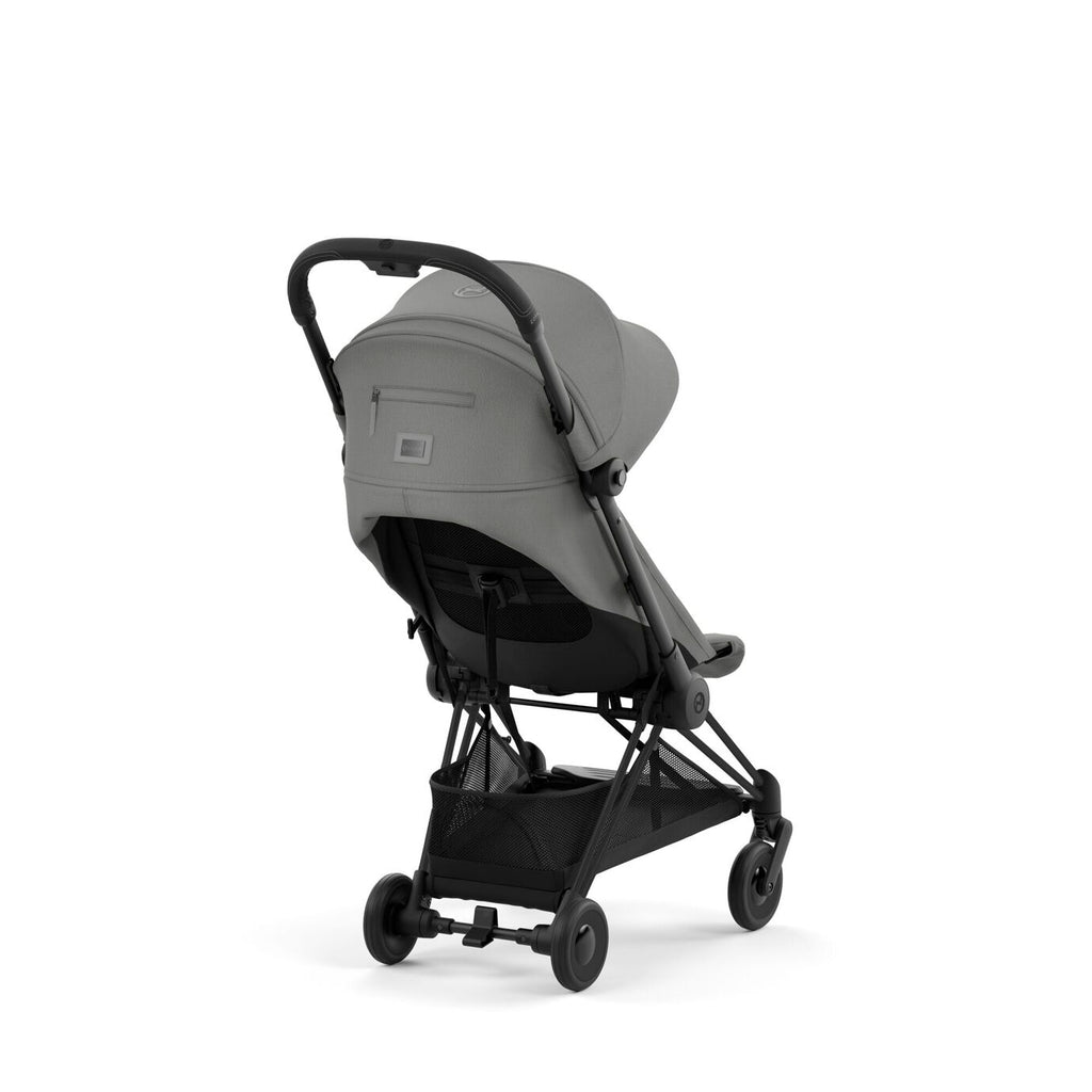 Cybex Coya Ultra-compact Stroller Matt Black Frame - Mirage Grey