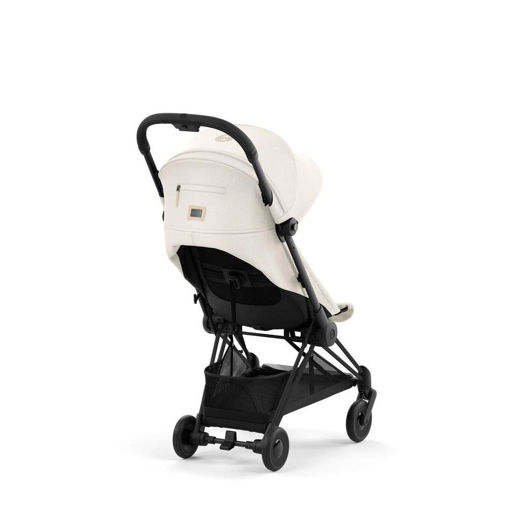 Cybex Coya Ultra-compact Stroller Matt Black Frame - Off White