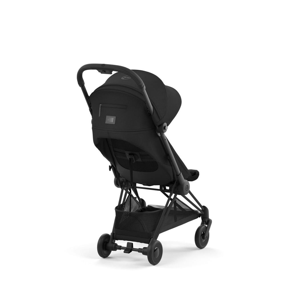 Cybex Coya Ultra-compact Stroller Matt Black Frame - Sepia Black