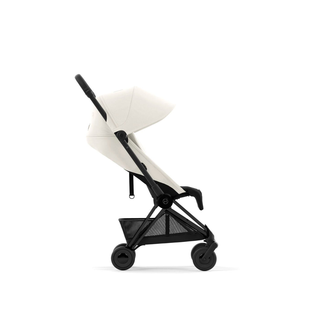 Cybex Coya Ultra-compact Stroller Matt Black Frame - Off White