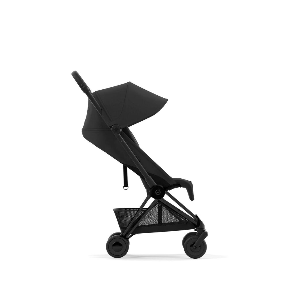 Cybex Coya Ultra-compact Stroller Matt Black Frame - Sepia Black