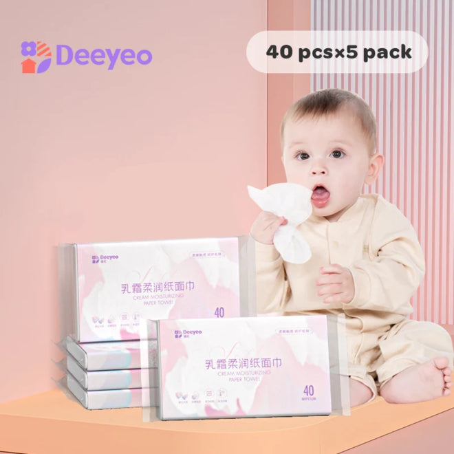 Deeyeo Extra Soft Facial Tissue 40pc*5