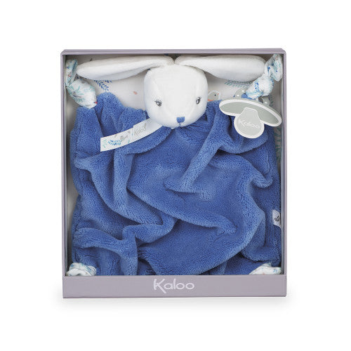 Kaloo Plume Dou Dou Rabbit - Ocean Blue