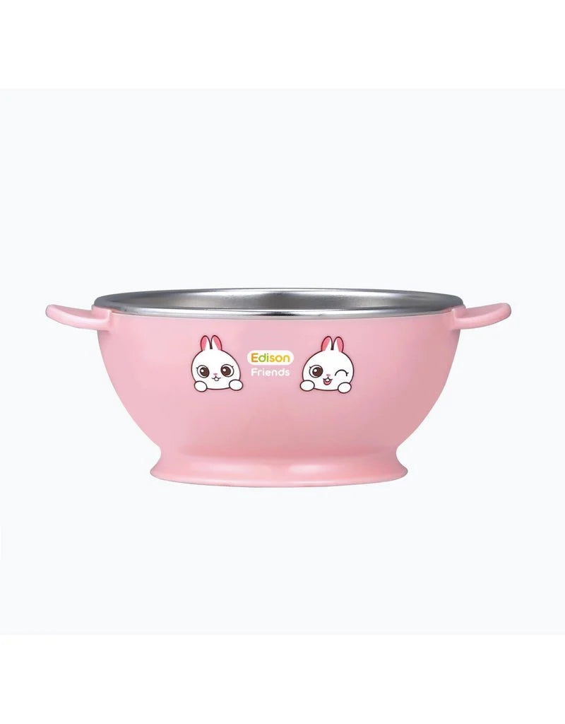 Edison Friends Stainless Rice Bowl - Rabbit