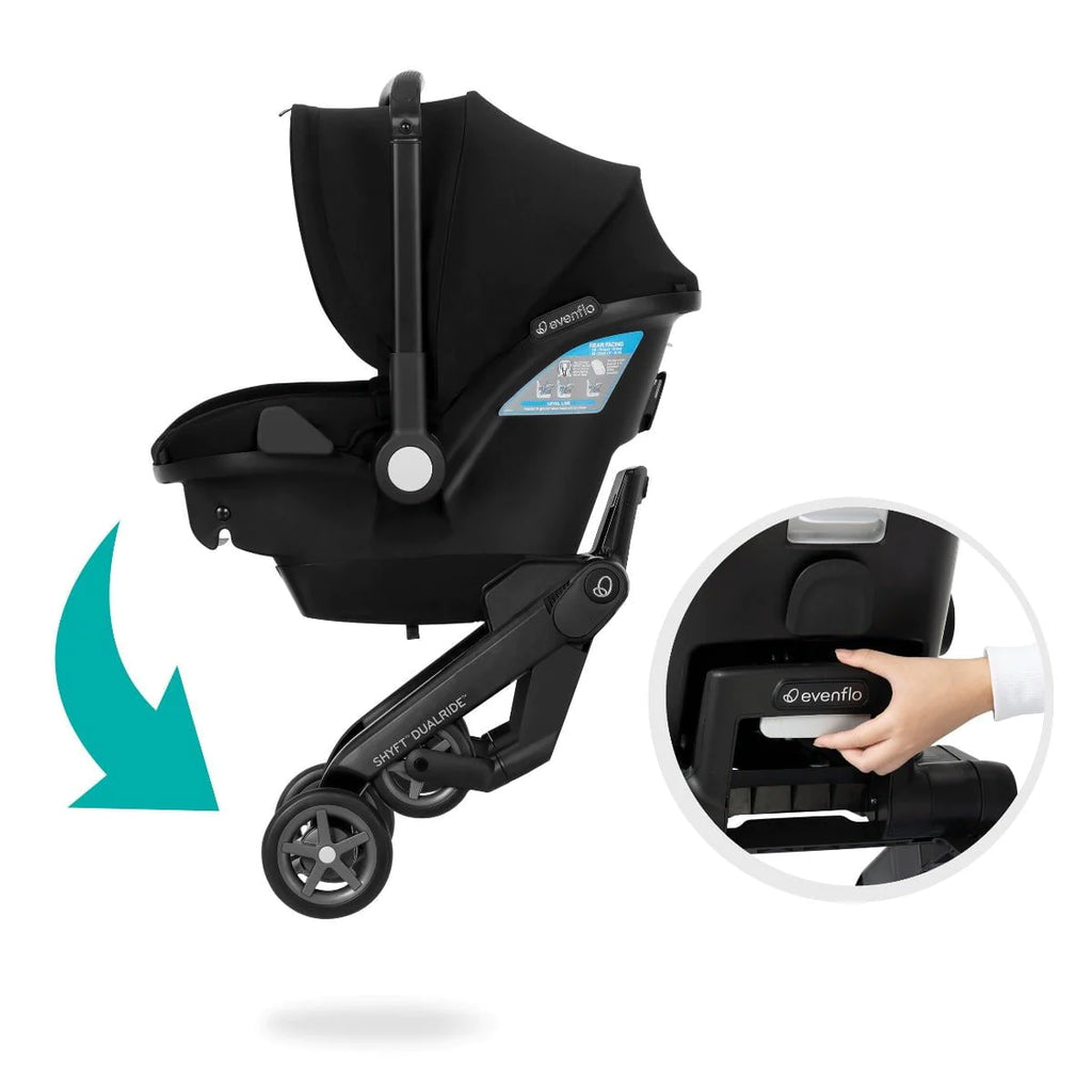 Evenflo Shyft DualRide Car Seat & Stroller Combo - Beaufort