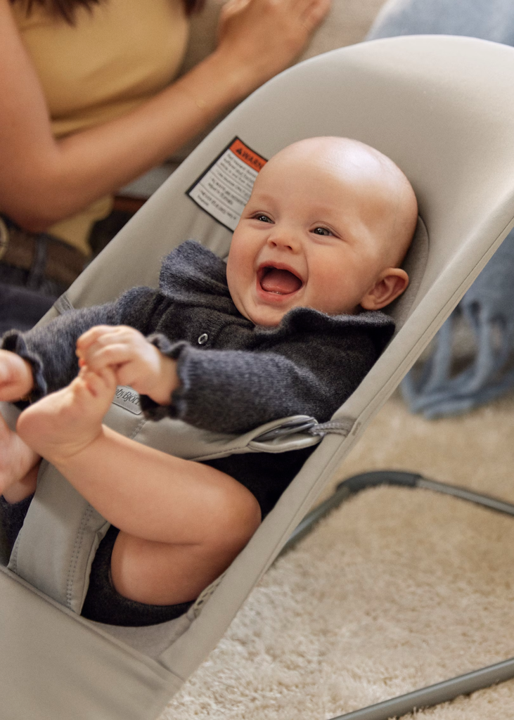 Baby Bjorn Bouncer Balance Soft Tri-Fabric - Sand Grey