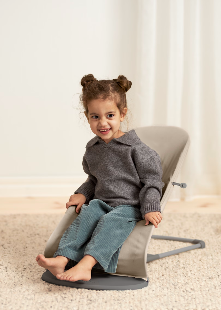 Baby Bjorn Bouncer Balance Soft Tri-Fabric - Sand Grey