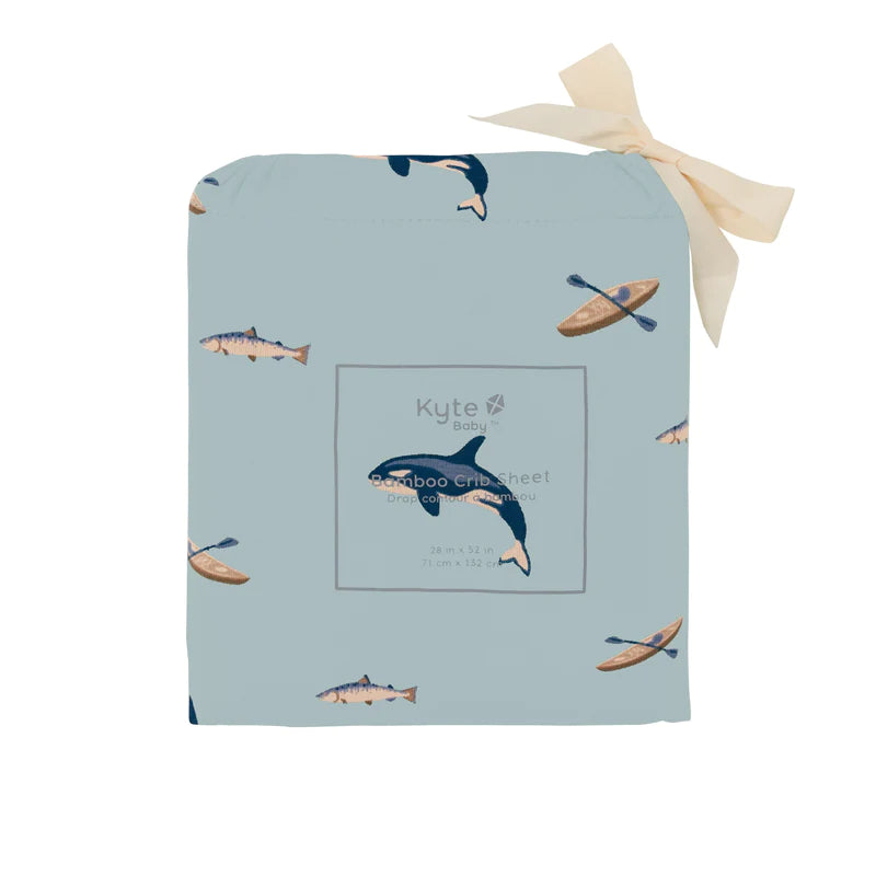 Kyte Baby Crib Sheet - Coastline