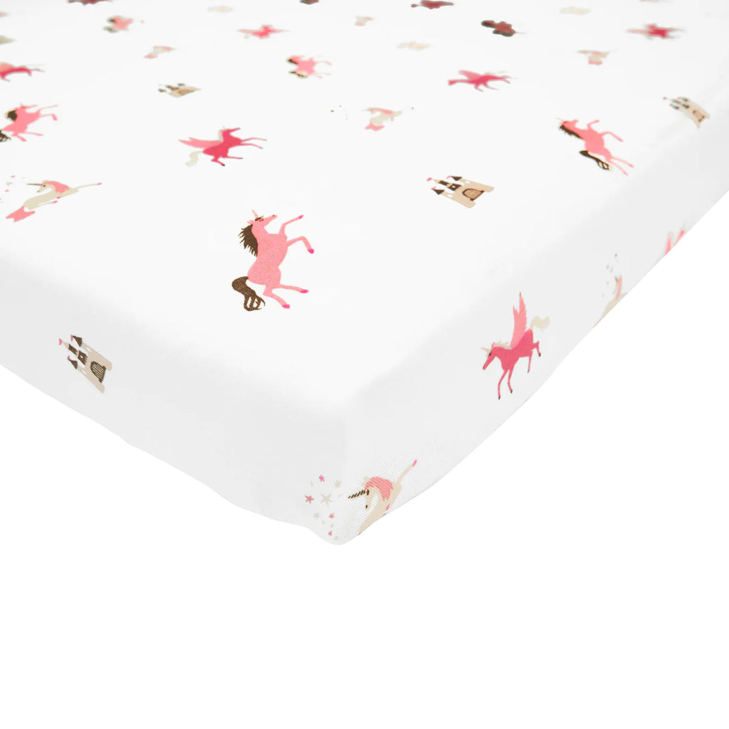 Kyte Baby Crib Sheet - Unicorn