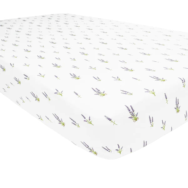 Kyte Baby Crib Sheet - Lavender