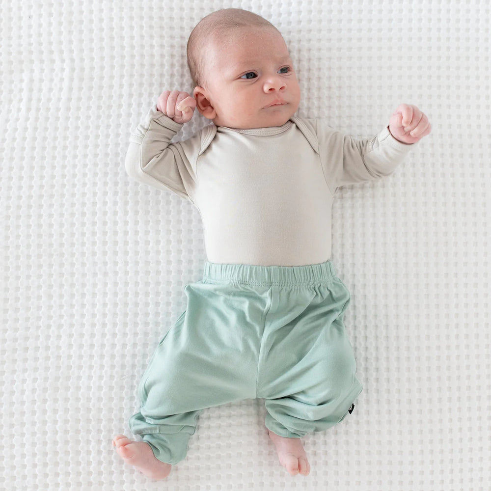 Kyte Baby Long Sleeve Bodysuit - Oat