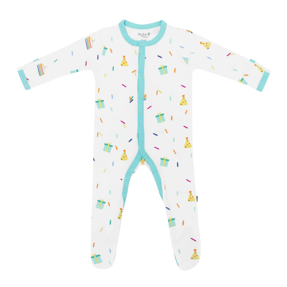 Kyte Baby Footie - Cloud Party