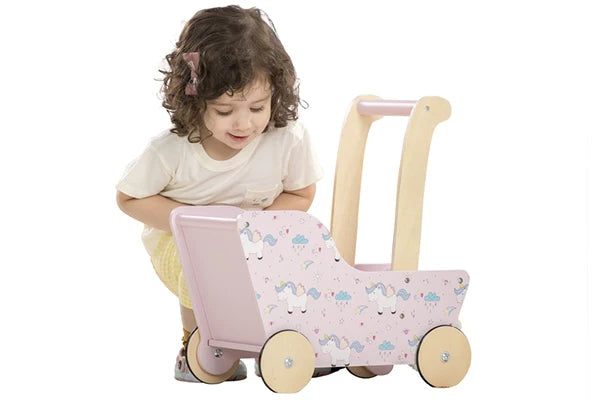 Dolls unicorn pram hotsell