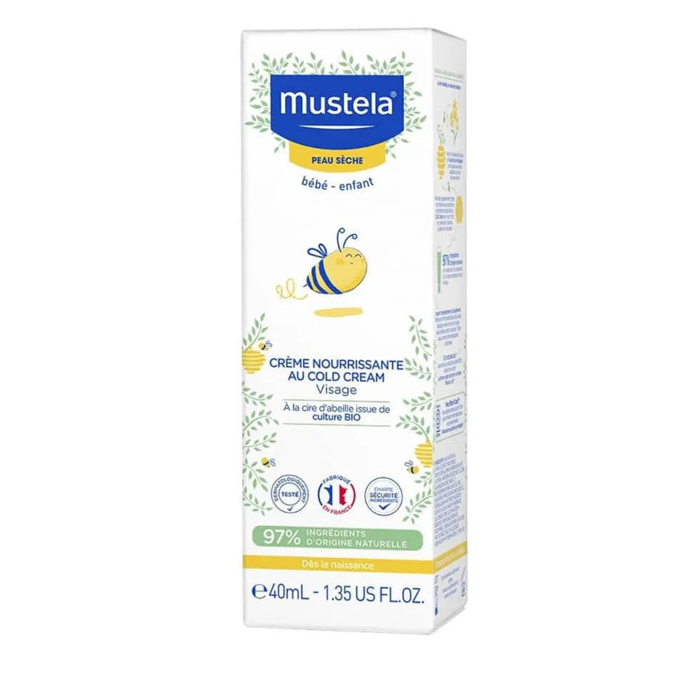 Mustela Nourishing Cream With Cold Cream 40ml (Dry Skin)