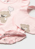 Mayoral Romper with Bib Set Girl - Rosa Baby