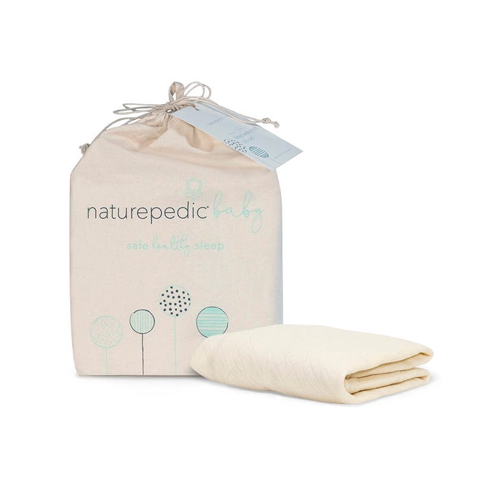 Naturepedic Pc46 Organic Breathable Crib Mattress Cover