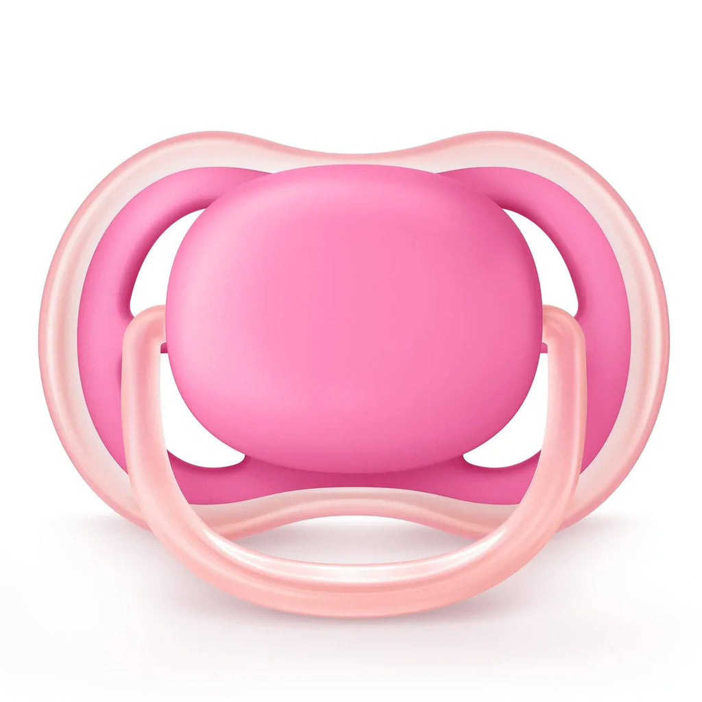 Avent Ultra Air Pacifier 2pk - Pink/Rose 0-6M