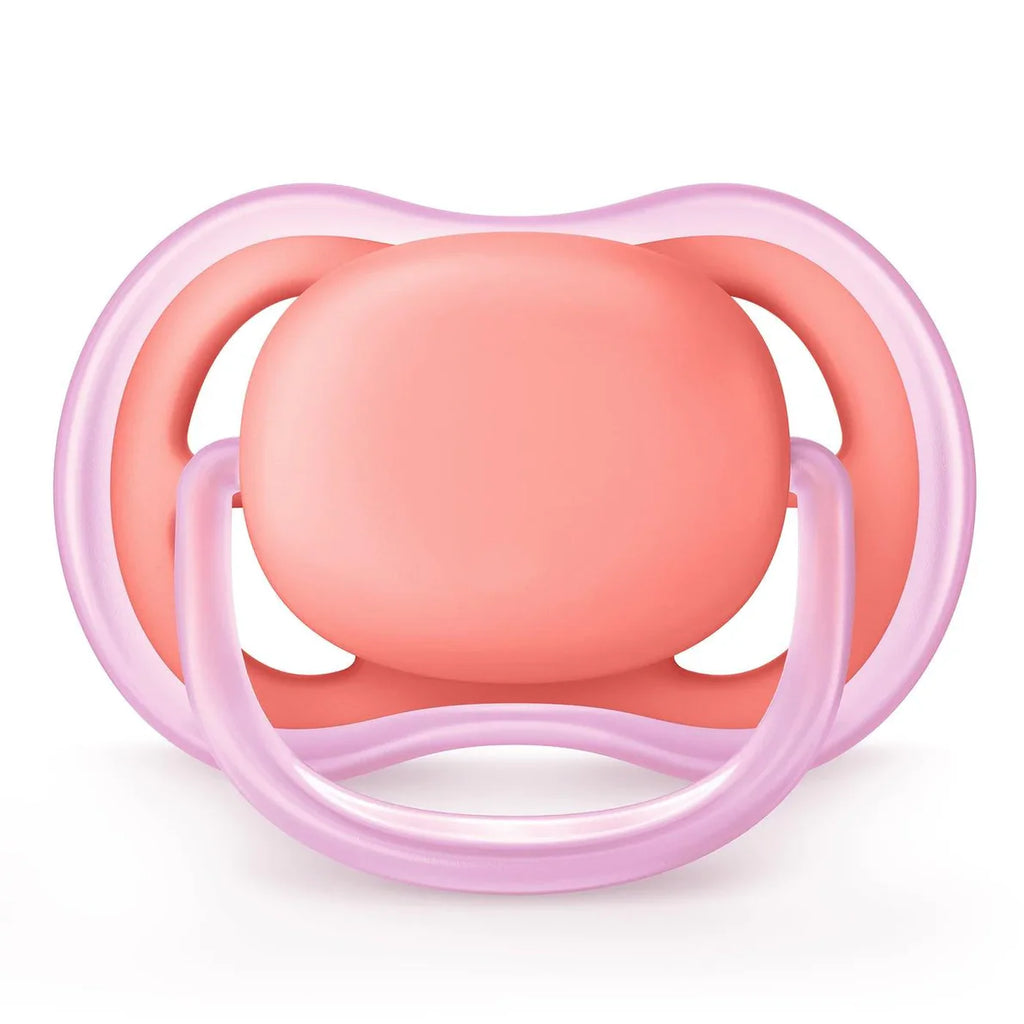 Avent Ultra Air Pacifier 2pk - Pink/Rose 0-6M