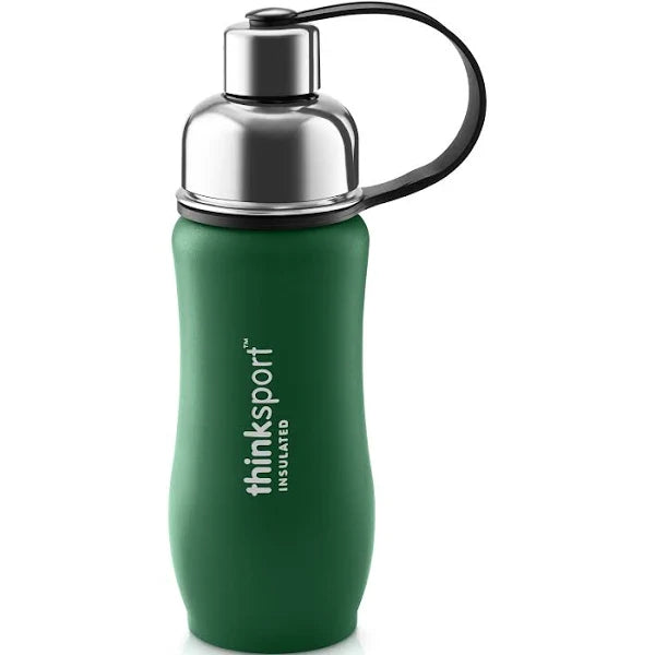 Thinksport Stainless Water Bottle 350ml - Green