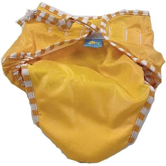 Kushies Swimsuit Diaper - Yellow X-Large