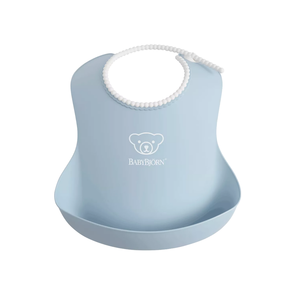 BABYBJÖRN Baby Bib Powder Blue 046367US