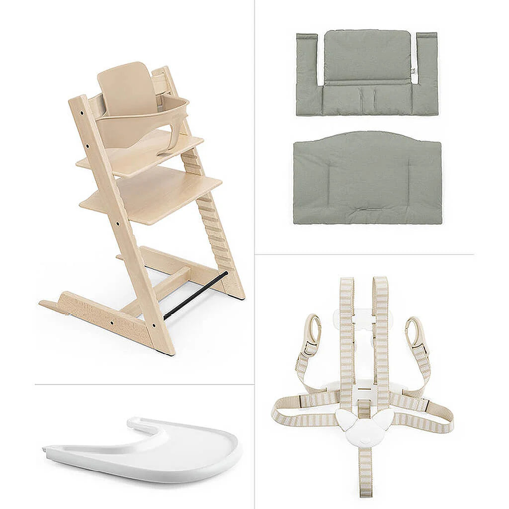 Stokke Tripp Trapp Complete - Natural/Glacier Green