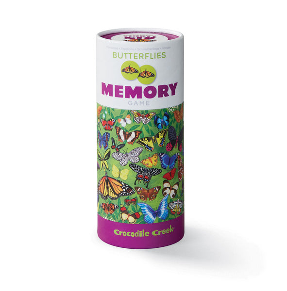 Crocodile Creek Canister Memory Game Butterfly